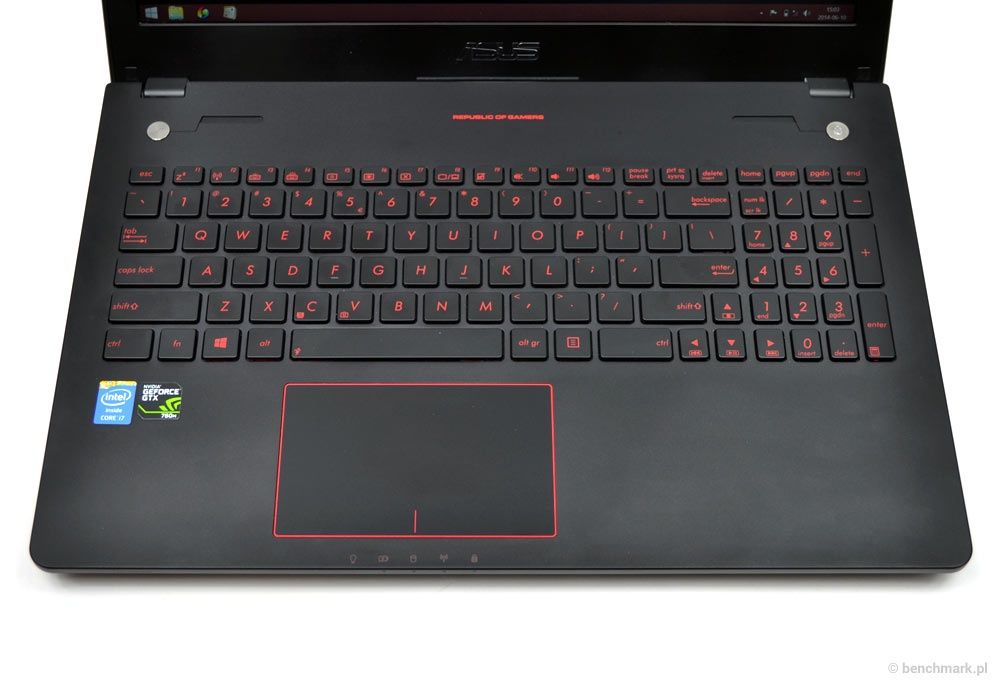 Asus G56JR klawiatura
