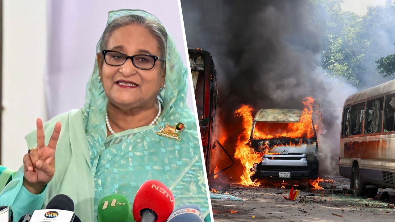 Sheikh Hasina escapes. The Prime Minister avoided being lynched.