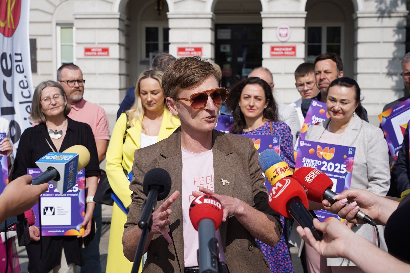 Na zdjęciu prezydentka Agata Wojda