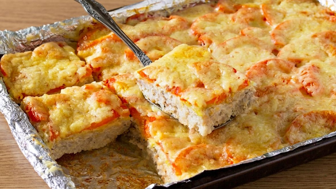 Zapiekanka z mielonego mięsa i cukinii