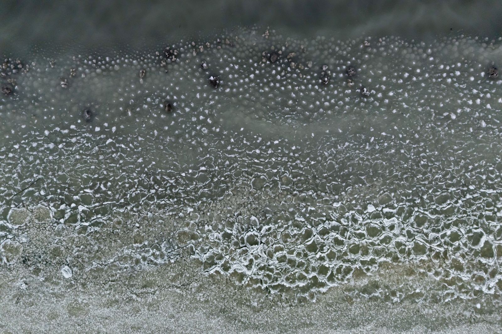 Balaton zamarzł pierwszy raz od 2017 r.