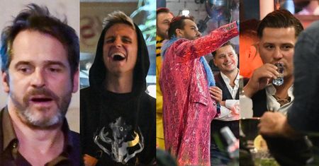 Zmarnowany Paweł Deląg, roześmiany Pikej i "królowie życia" piją wódkę na "evencie" (ZDJĘCIA)