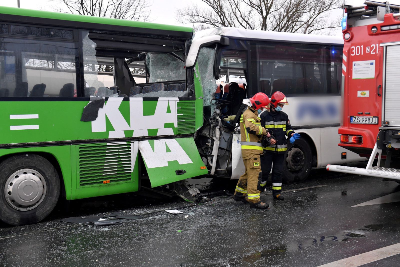 Wypadek w Szczecinie. Żołnierze 12. Brygady Zmechanizowanej w ciężkim stanie