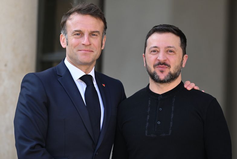 Macron zapowiada. Kilka państw wyśle "siły reasekuracyjne" na Ukrainę