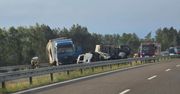 Wypadek na S19. Zderzenie ciężarówek zablokowało trasę w kierunku Rzeszowa