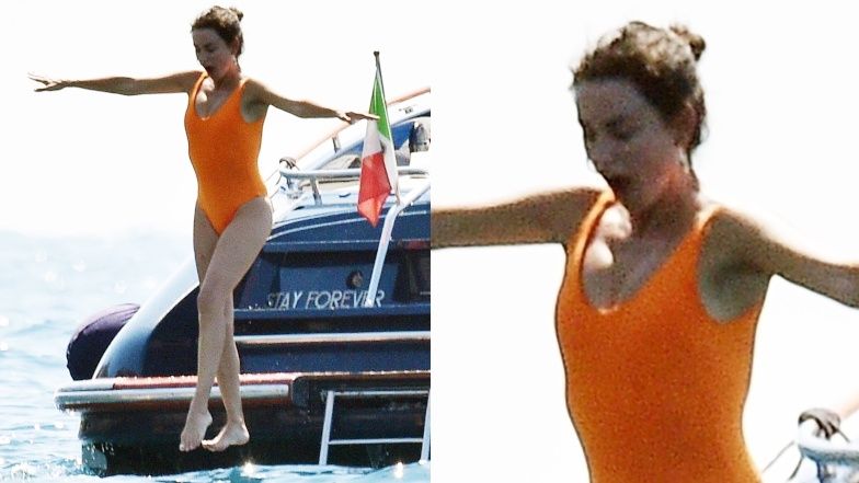 Penelope Cruz na wakacjach w Portofino