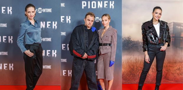 Garstka gwiazd wdzięczy się na premierze serialu: rockowa Maria Dębska, "niebieskoręka" Weronika Książkiewicz i inni (ZDJĘCIA)
