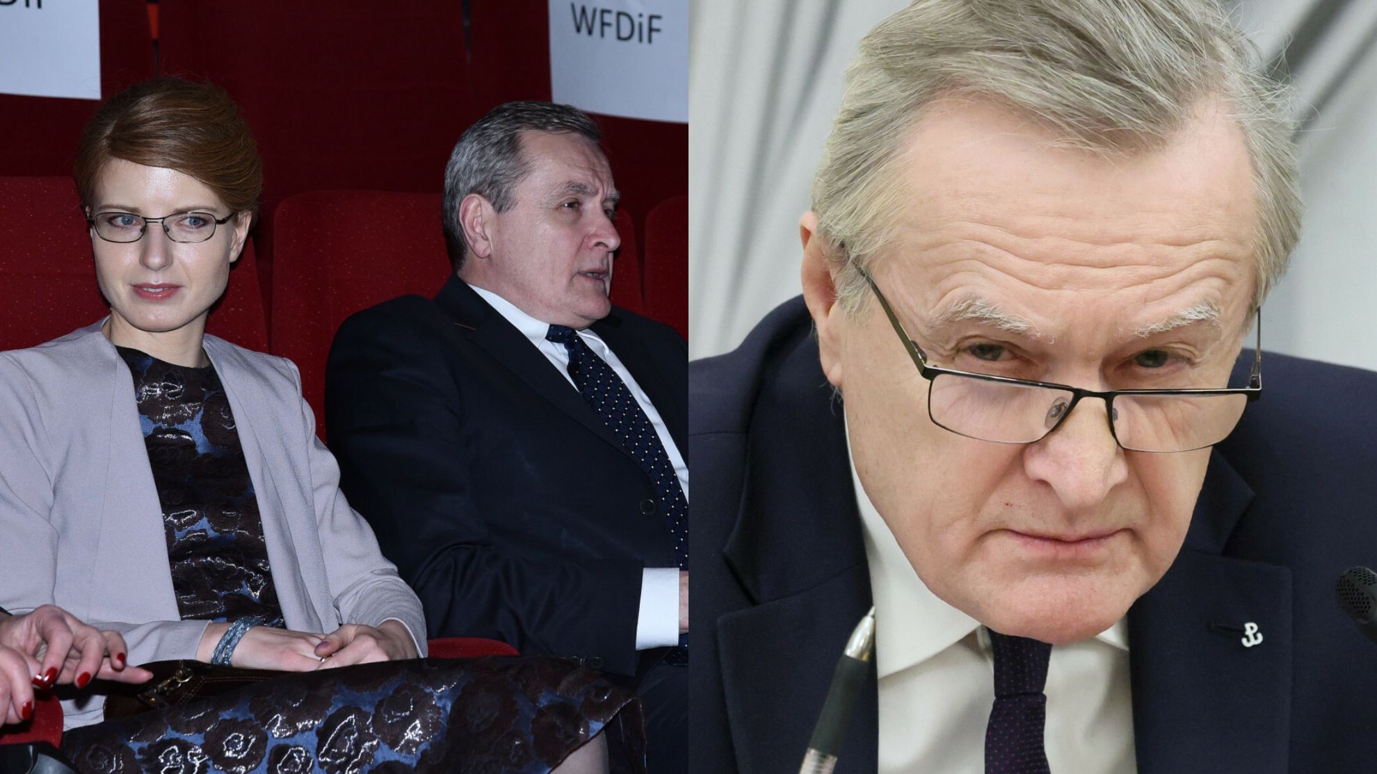 Piotr Gliński z żoną, Renatą Koźlicką-Glińską