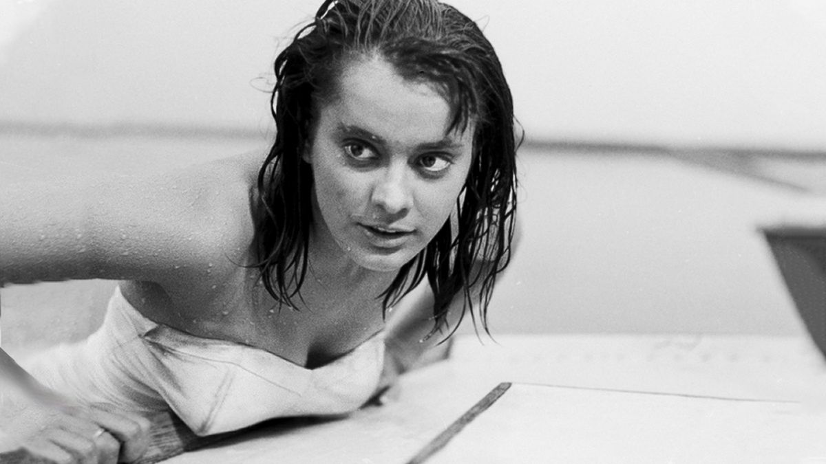 Jolanta Umecka w "Nożu w wodzie"