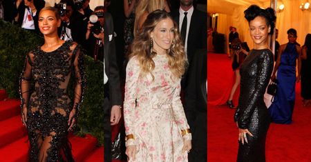 Beyonce, Parker i Rihanna w szykownych sukniach (FOTO)