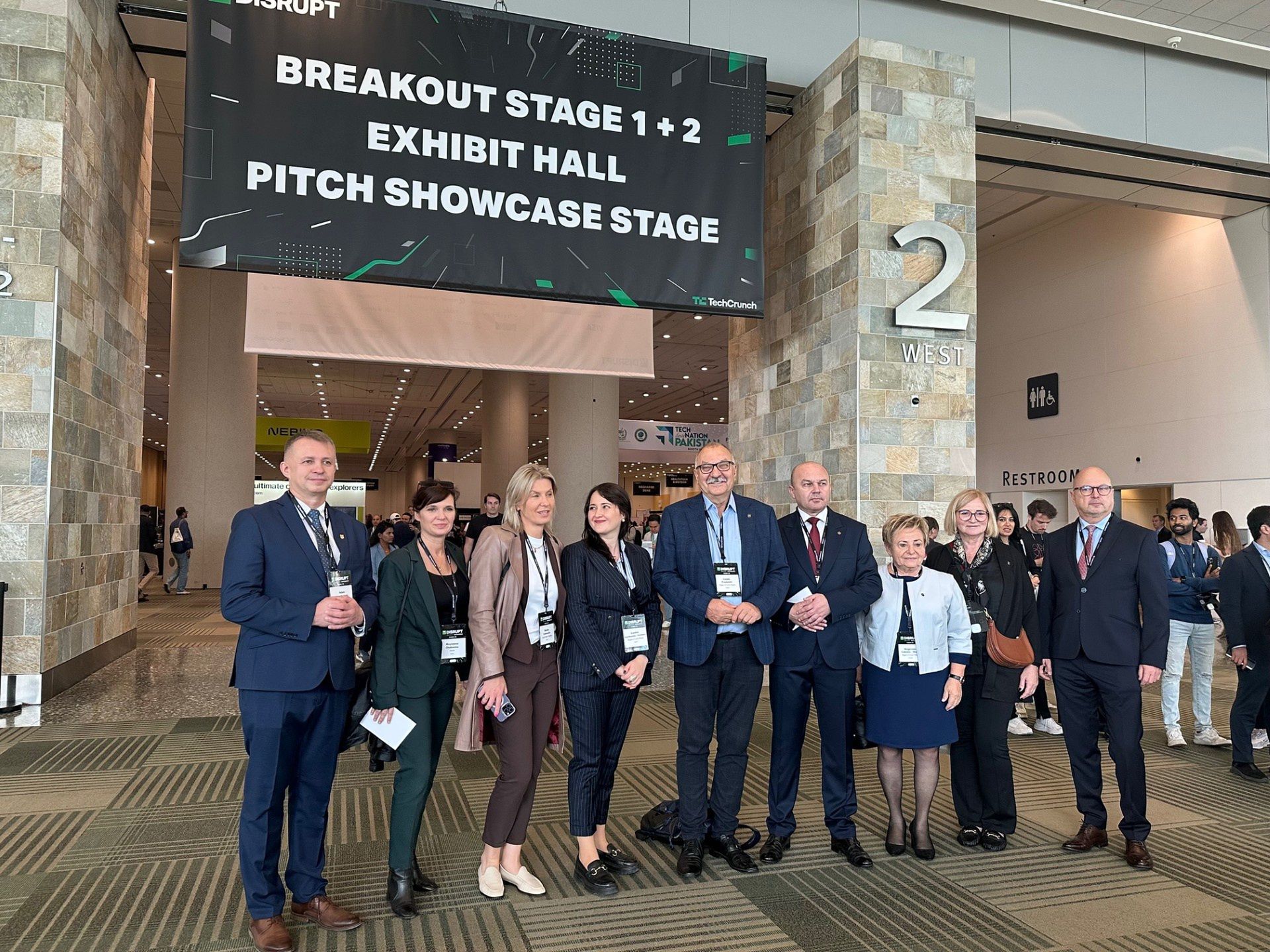 Dolnośląska delegacja na targach  TechCrunch w San Francisco