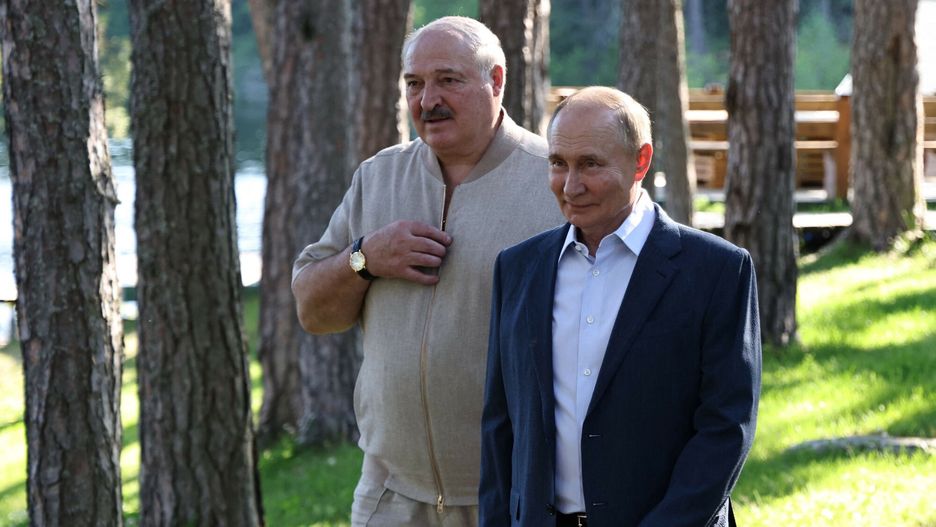 Alaksandr Łukaszenka, Władimir Putin 