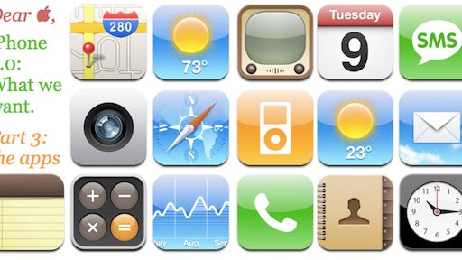 "Drogie Apple. W iPhonie 4.0 chcielibyśmy..." - część 3 - aplikacje 1