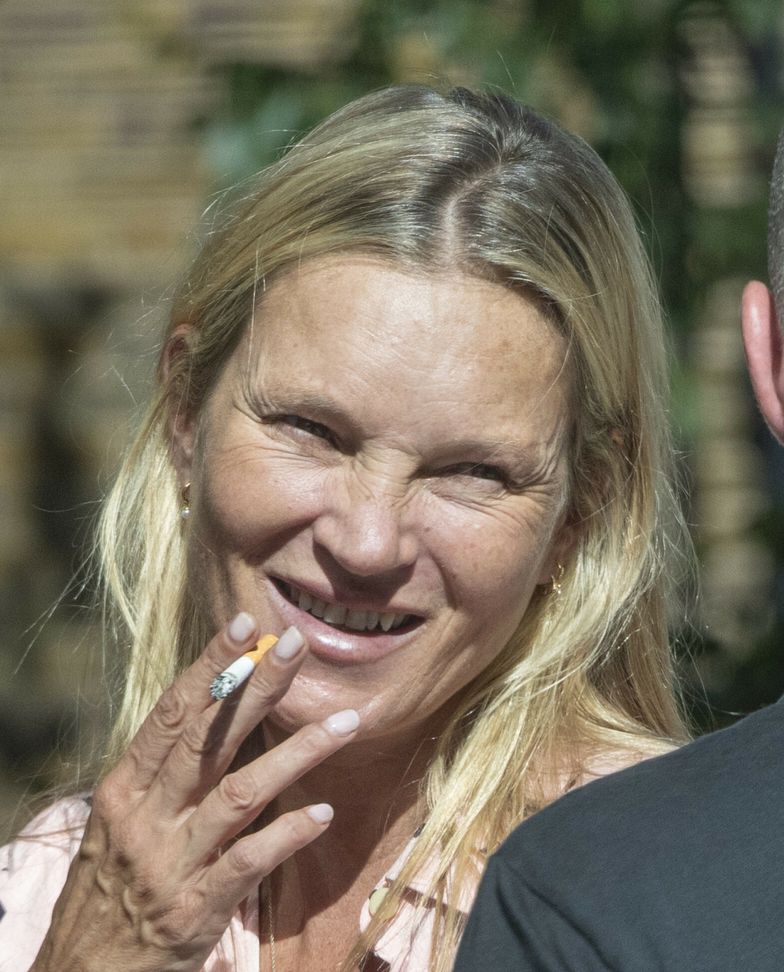 Kate Moss bez makijażu