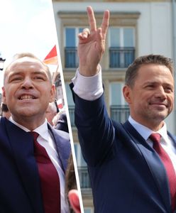 Policja podsumowuje marsze Trzaskowskiego i Nawrockiego