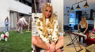 Tak mieszka Marianna Schreiber: malutki ogródek, huśtawka w salonie i krzykliwe meble. Przytulnie? (ZDJĘCIA)