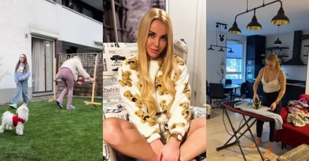 Tak mieszka Marianna Schreiber: malutki ogródek, huśtawka w salonie i krzykliwe meble. Przytulnie? (ZDJĘCIA)