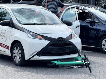 Warszawa: Wypadek z udziałem 14-latki na hulajnodze