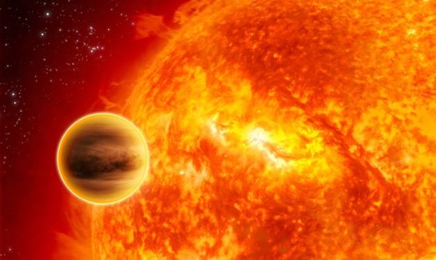 Wizja układ planetarny HD189733