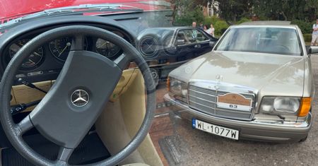 Zabytkowe Mercedesy na zlocie w Świnoujściu. Te perełki trzeba zobaczyć