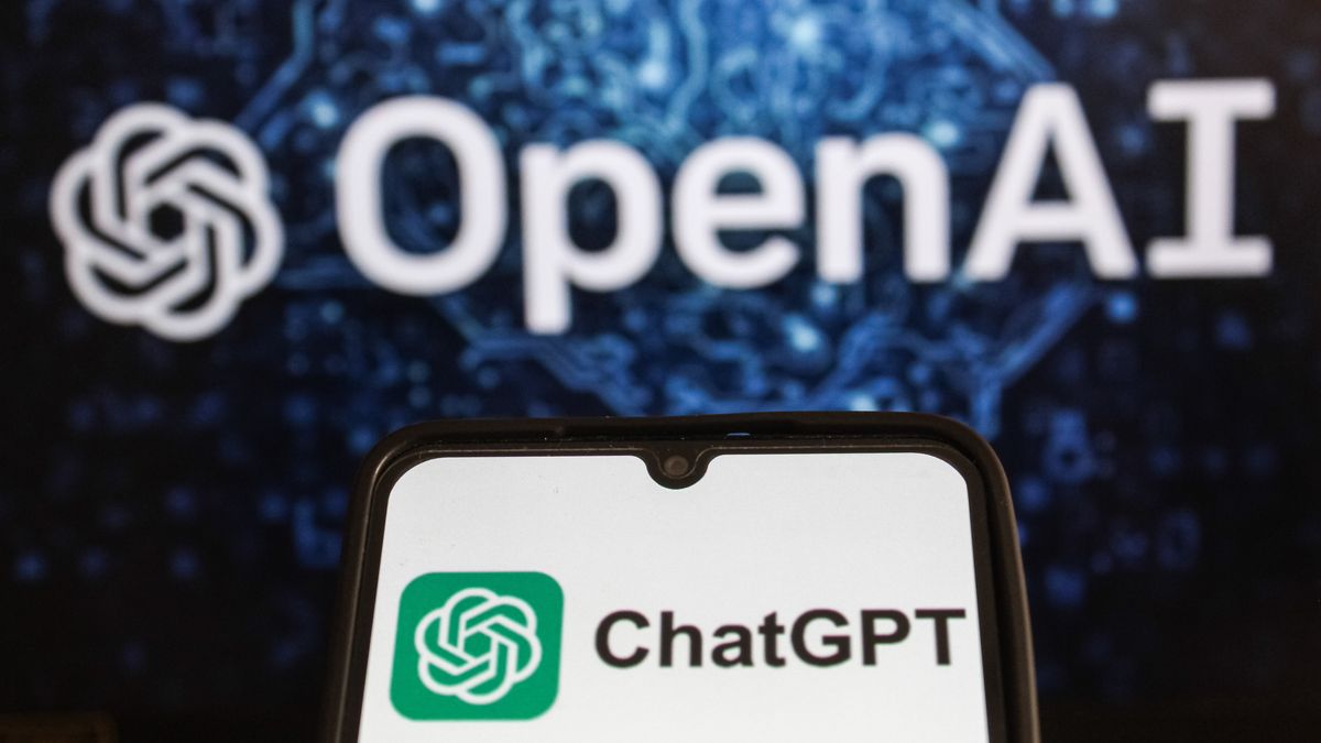 INDONESIA - 2025/03/21: In this photo illustration, a Chat GPT AI logo is displayed on a smartphone with an Open AI logo in the background. (Photo Illustration by Algi Febri Sugita/SOPA Images/LightRocket via Getty Images)