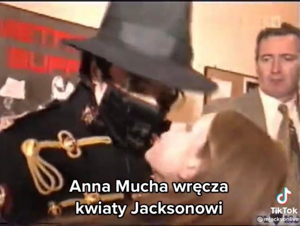 Michael Jackson z wizytą w Liceum Batorego