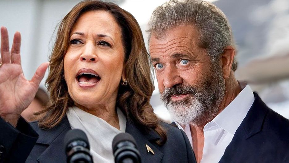 Kamala Harris i Mel Gibson