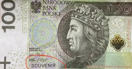 Taki banknot przyniósł do sklepu. Kasjerka wezwała policję