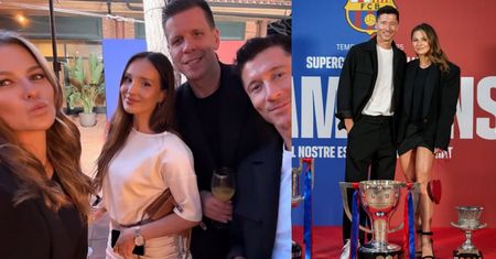 Lewandowscy i Szczęśni na kolacji FC Barcelony. Hiszpańskie media rozpisują się o Ann i Robercie: "Jak Pani i Pan Smith"