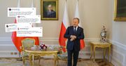 Nawrocki przyszedł później, Tusk czekał. Internet komentuje
