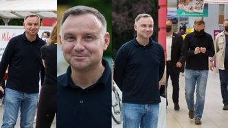 Andrzej Duda odwiedza aptekę i buszuje po supermarkecie (ZDJĘCIA)