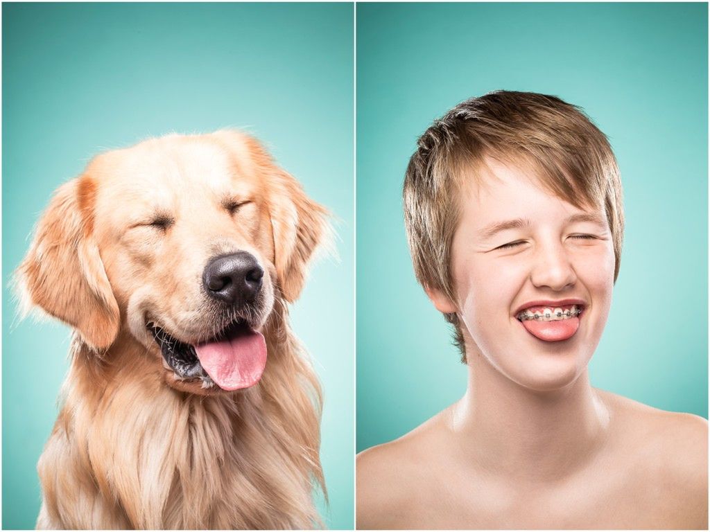 „The Dog People” - zabawne portrety ludzi, którzy naśladują swoje psy 10