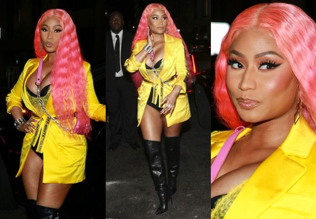 Nicki Minaj przyszła na SAM KONIEC imprezy, którą miała otwierać