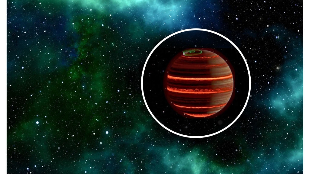 Zbłąkana planeta. Zorze podgrzewają jej atmosferę