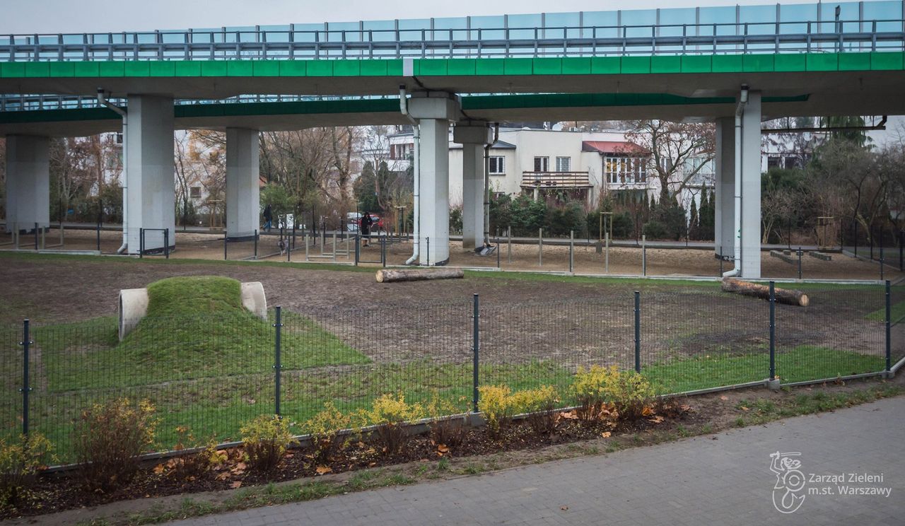 Warszawa. Dog Park został otwarty, fot. Zarząd Zieleni