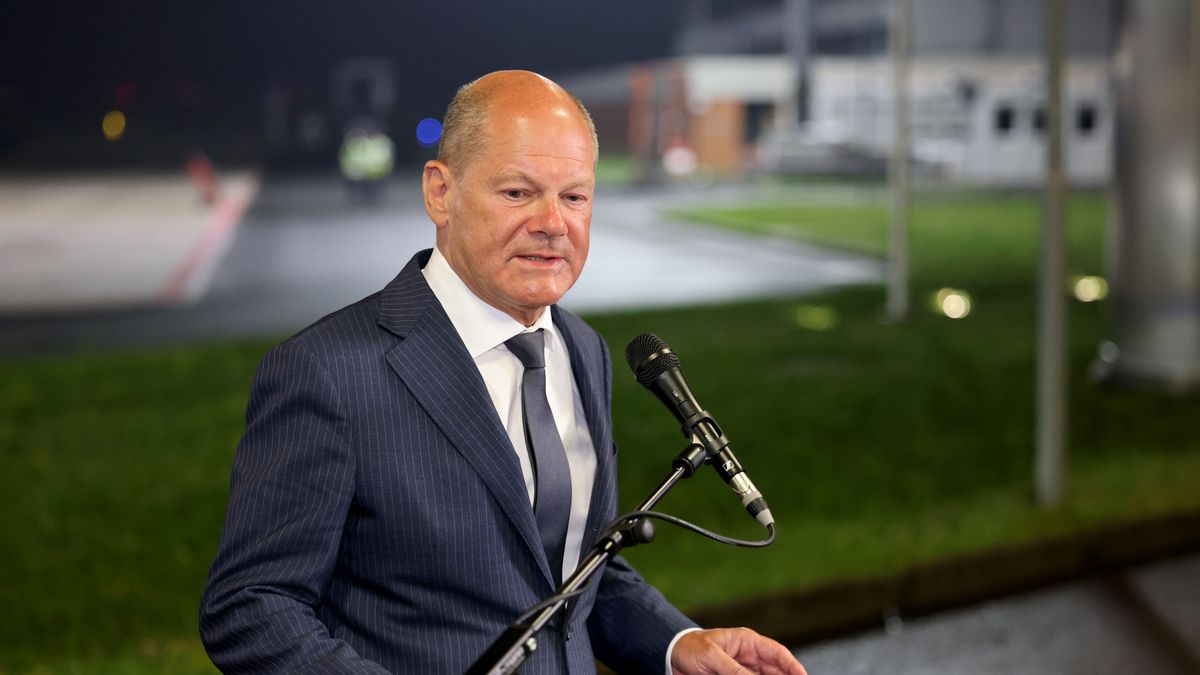 Kanclerz Niemiec Olaf Scholz