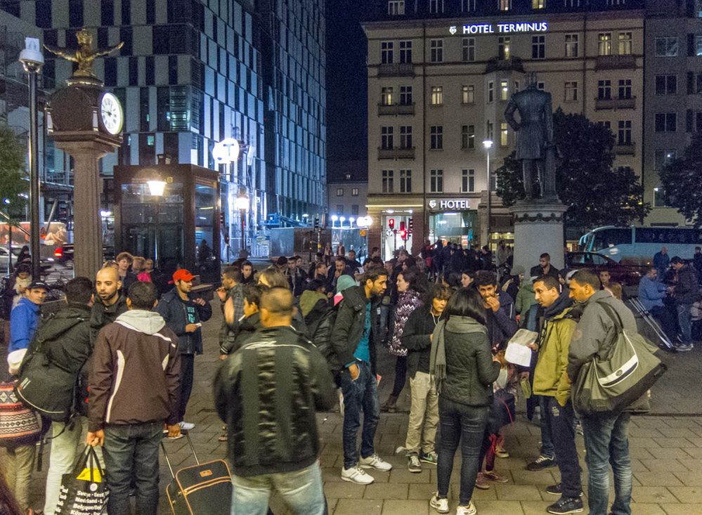 Imigranci z Syrii w Szokholmie, Szwecja