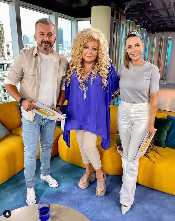 Małgorzata Rozenek i Krzysztof Skórzyński w "Dzień dobry TVN"