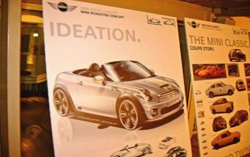 MINI Roadster - pierwszy szkic