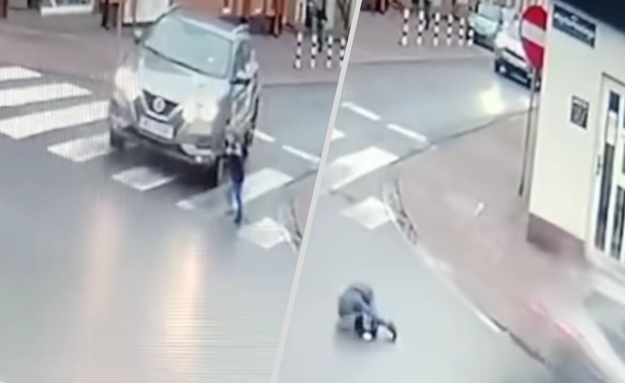 Dwulatek potrącony w Wągrowcu. Wiemy, jak tłumaczył się kierowca