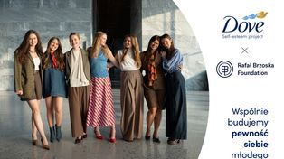 Dove i Rafał Brzoska Foundation łączą siły w kampanii: "Wspólnie budujemy pewność siebie młodego pokolenia"