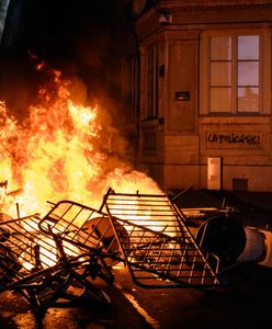 Francja w ogniu. Tysiące policjantów na ulicach, zamieszki trwają