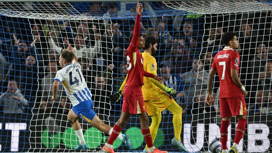 Brighton wygrało u siebie z Liverpoolem 3:2.