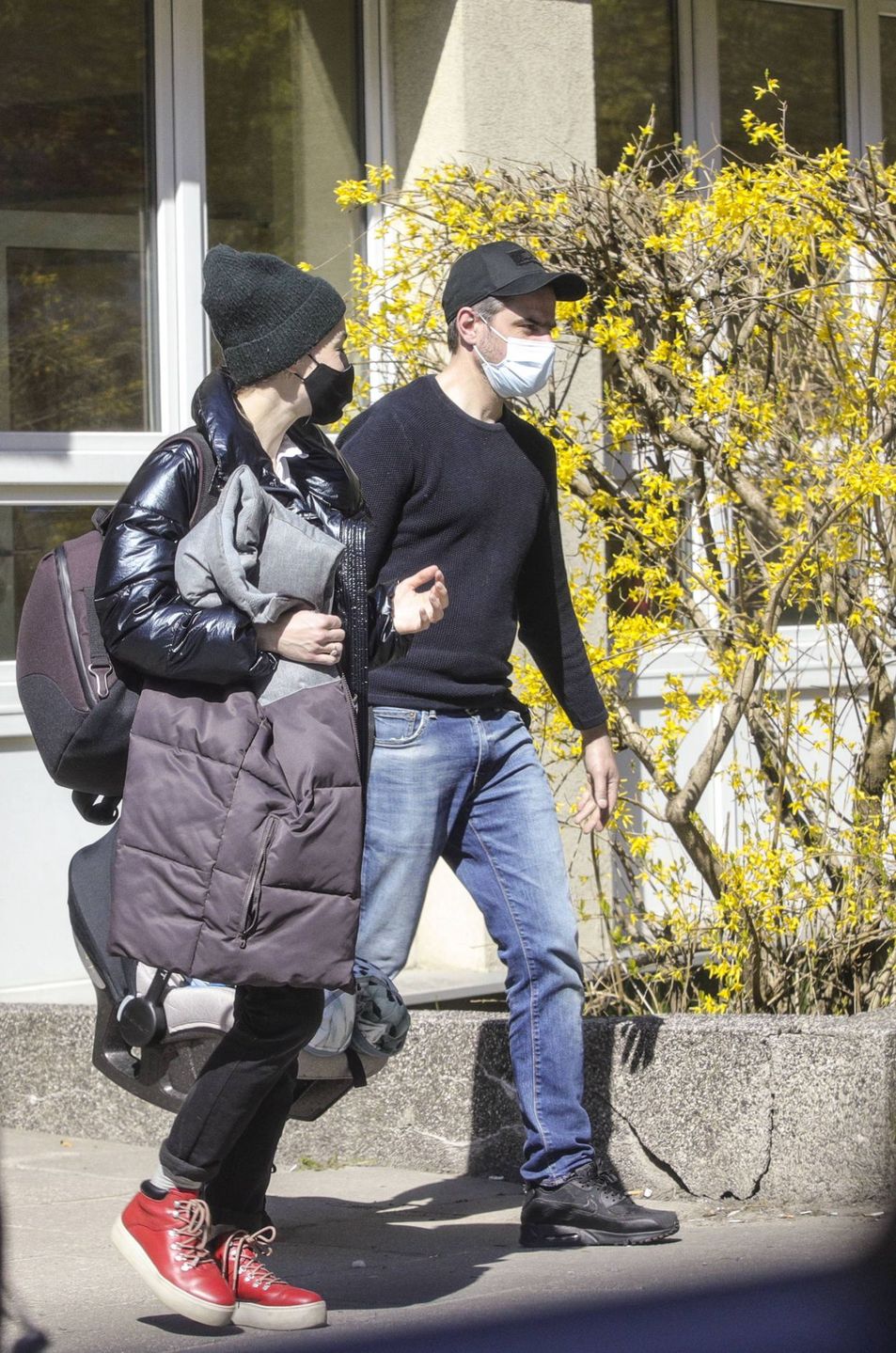 Agnieszka Więdłocha i Antoni Pawlicki z córką