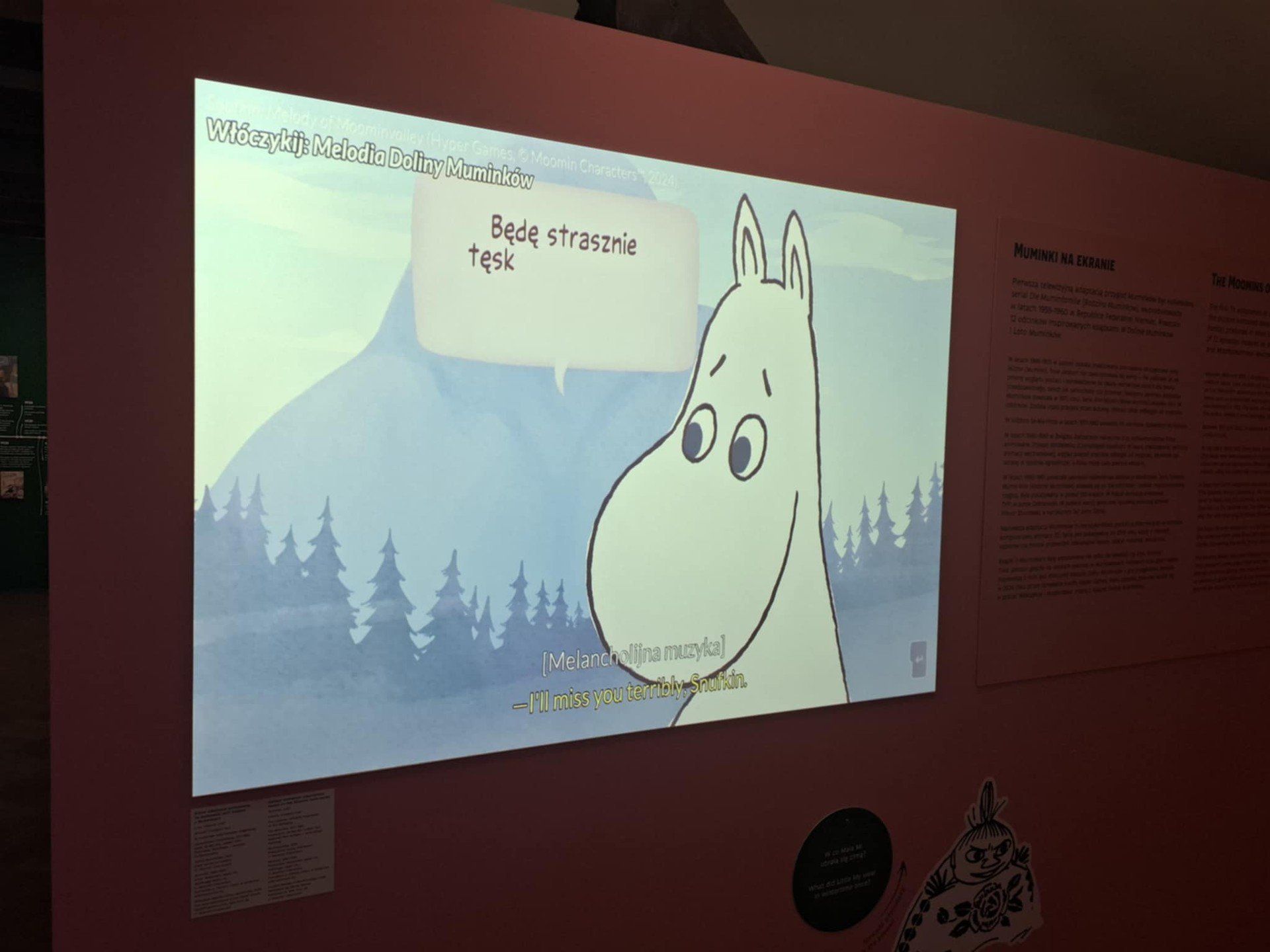 Wystawa Muminków w Muzeum Kinematografii w Łodzi