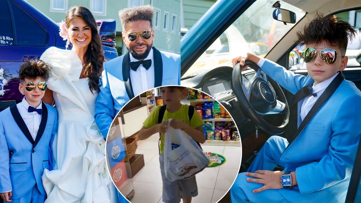 10-letni syn Krzysztofa Rutkowskiego szaleje w sklepie