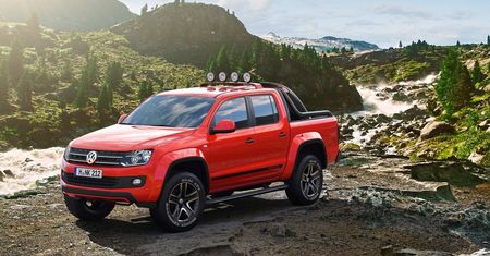 Volkswagen Amarok Canyon Concept – idealny na wyprawę kajakową w góry [Genewa 2012]