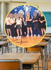 Naprawdę to zaśpiewali. Afera na rozpoczęciu roku szkolnego