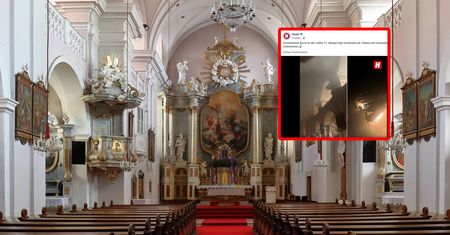 Bezdomny Polak podpalił kościół. Jest reakcja księdza