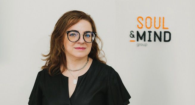 Anita Zaremska-Trzaska w dziale strategicznym Soul &amp; Mind